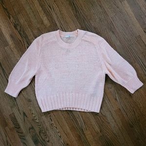 Peach crew neck sweater